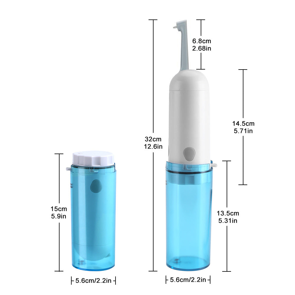 Electric portable bidet