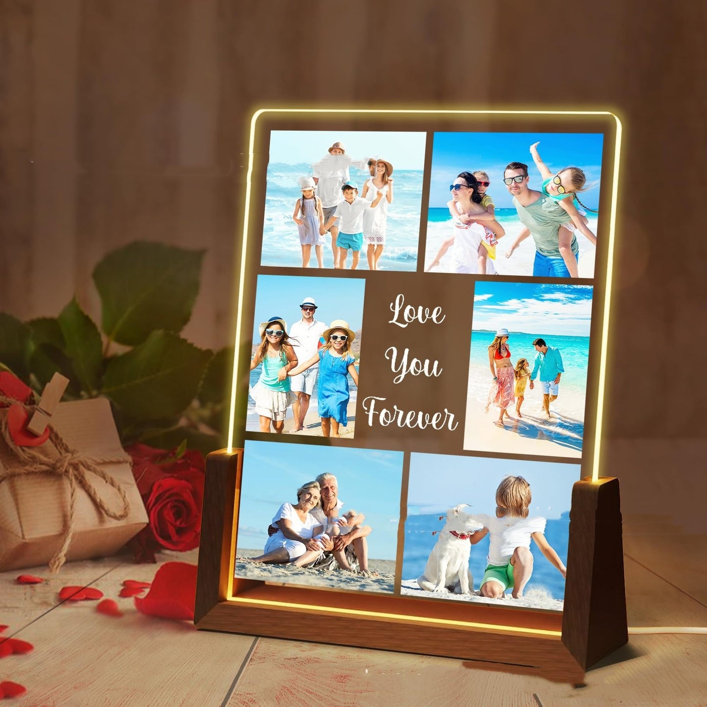Small Night Lamp Photo Decoration