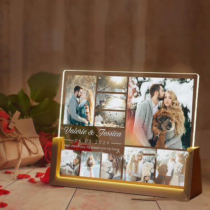 Small Night Lamp Photo Decoration