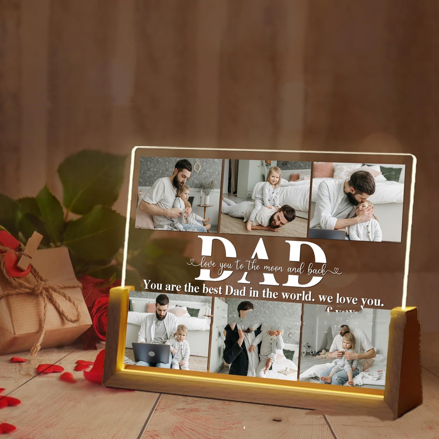 Small Night Lamp Photo Decoration